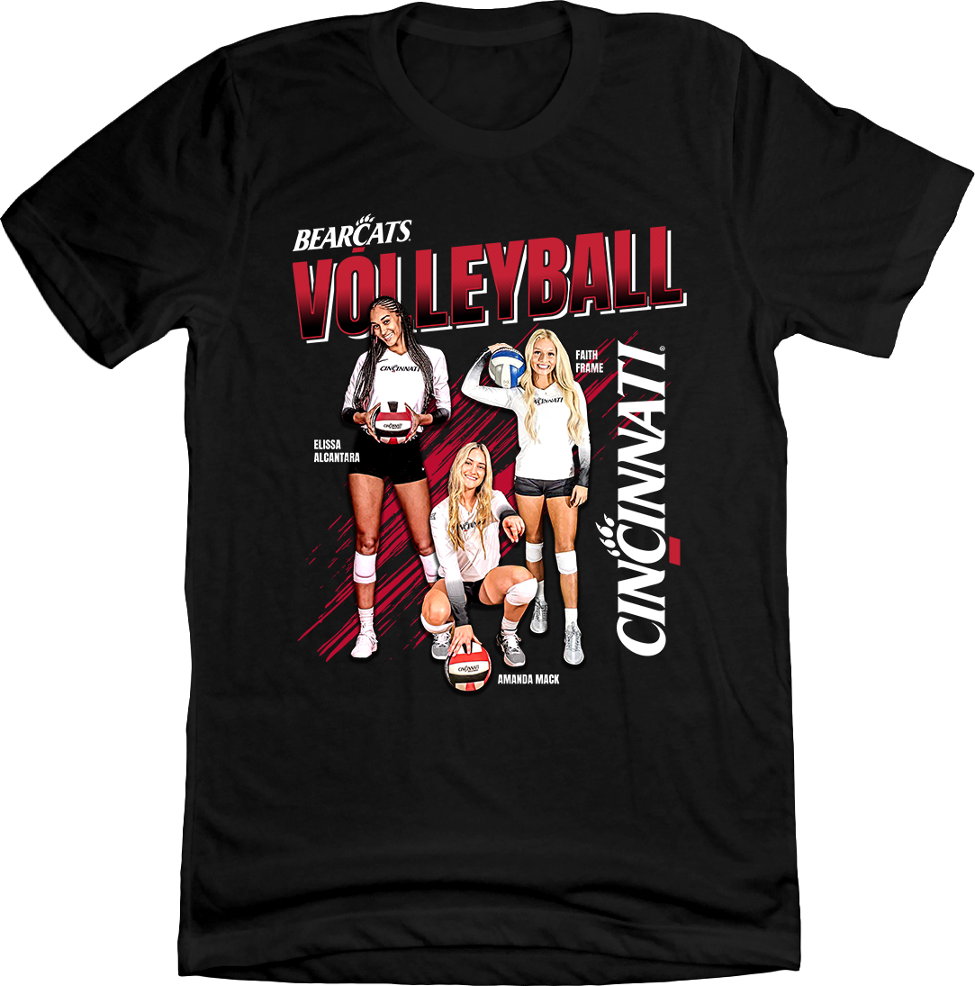 2024 Cincinnati Bearcats Volleyball Tee