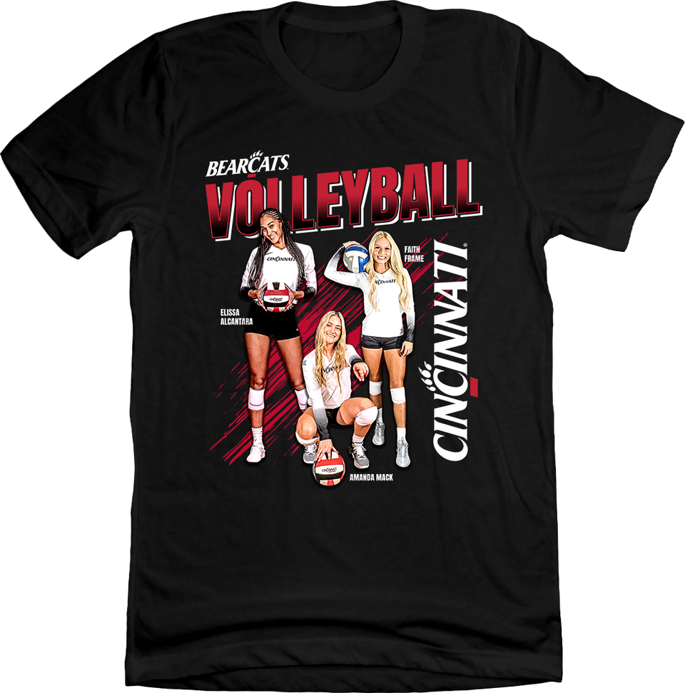 2024 Cincinnati Bearcats Volleyball Tee