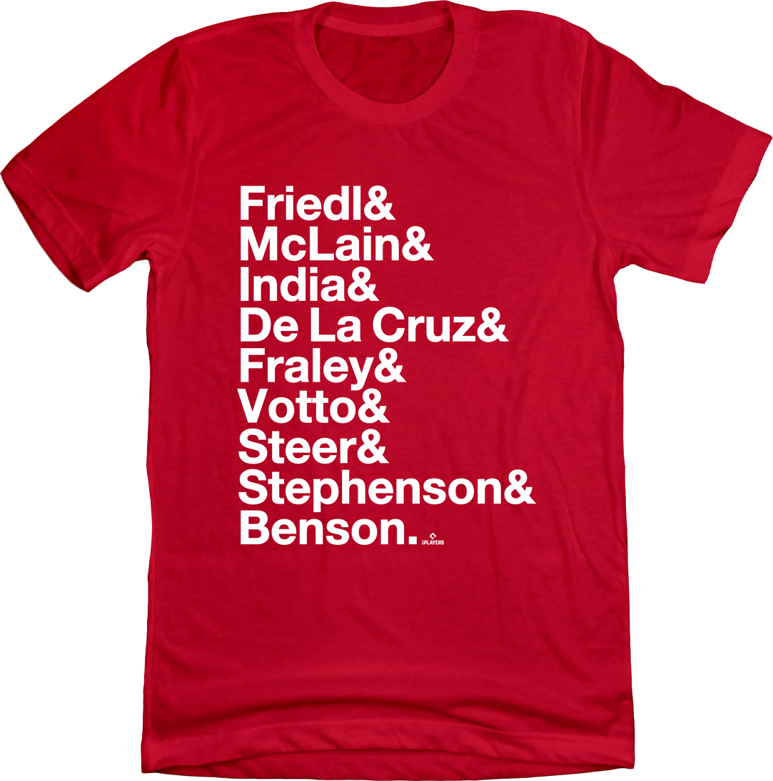 2023 Cincinnati Baseball & red T-shirt Cincy Shirts