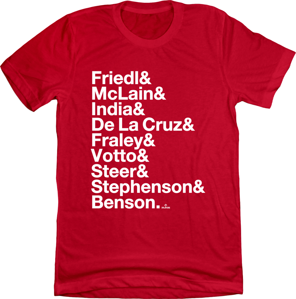 2023 Cincinnati Baseball & red T-shirt Cincy Shirts