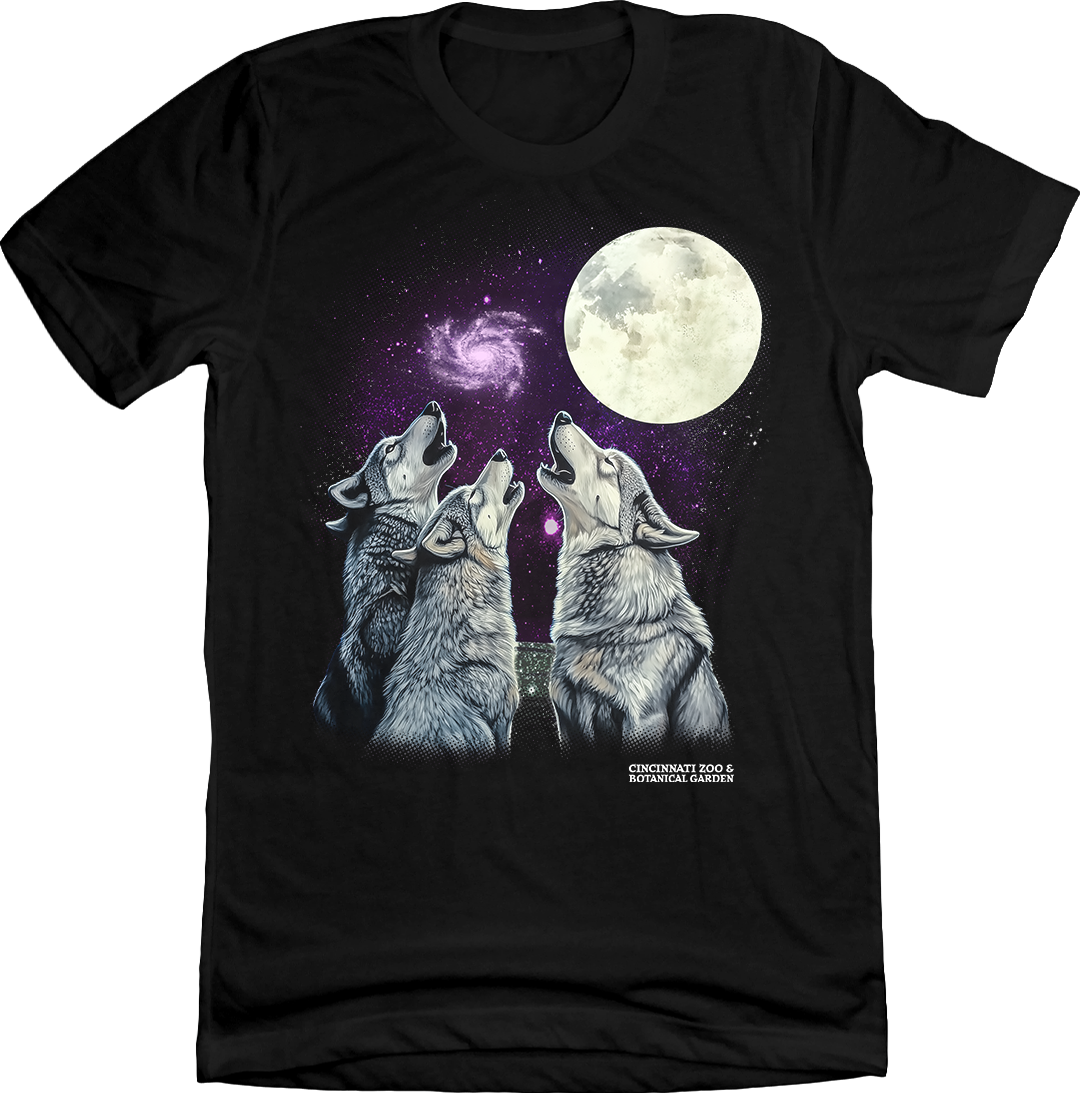 3 Howling Wolf Moon Tee
