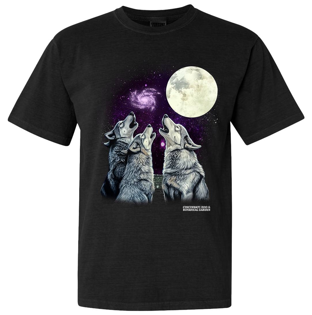 3 Howling Wolf Moon Comfort Colors Tee