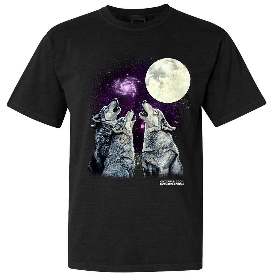 3 Howling Wolf Moon Comfort Colors Tee