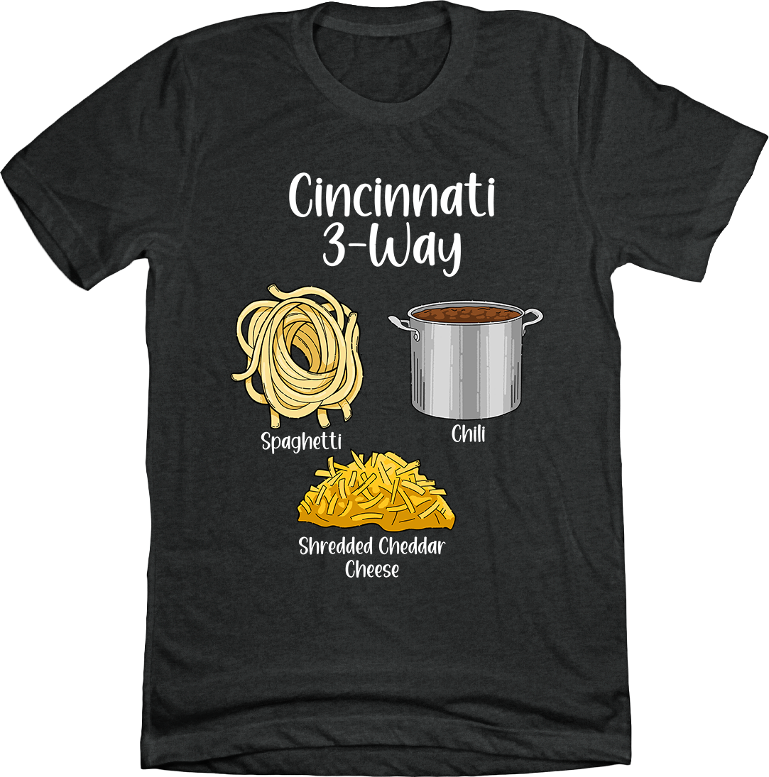 Cincinnati 3-Way Icons Cincy Shirts