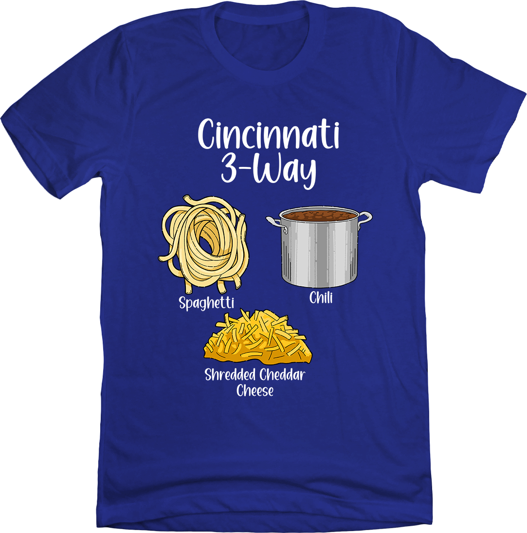 Cincinnati 3-Way Icons Cincy Shirts