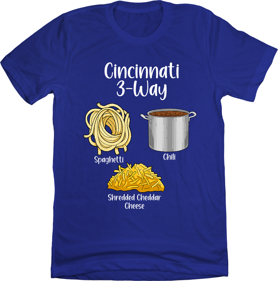 Cincinnati 3-Way Icons Cincy Shirts