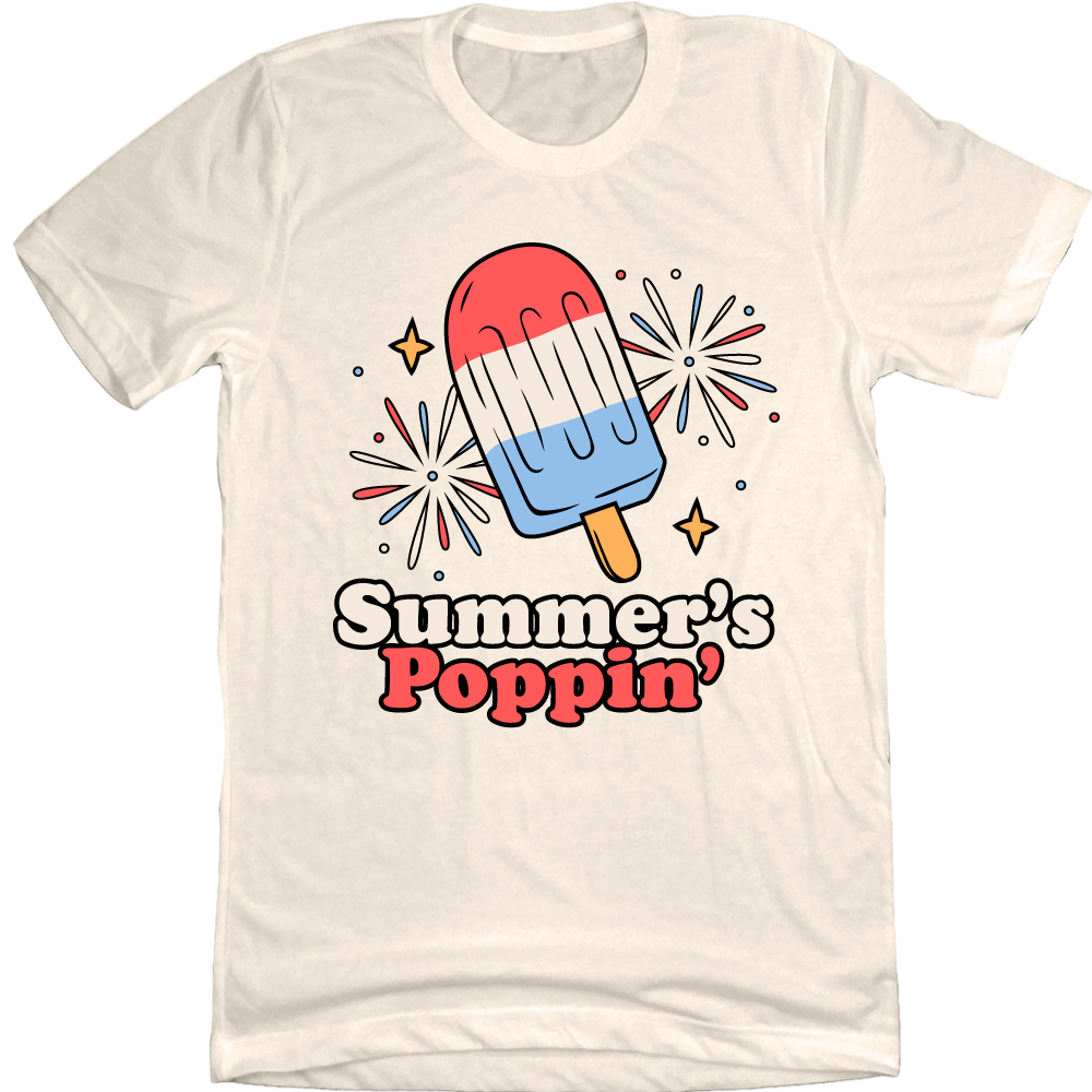 Summer's Poppin' T-shirt Cincy Shirts