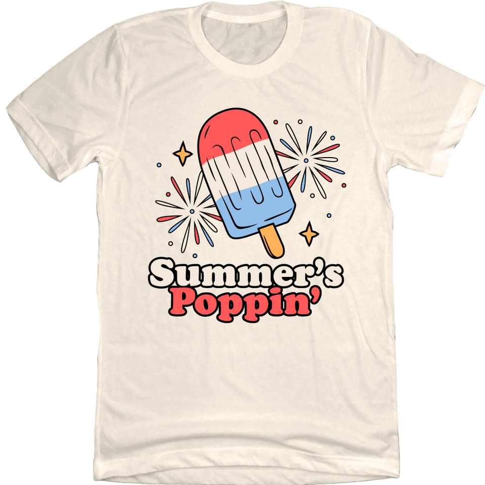 Summer's Poppin' T-shirt Cincy Shirts