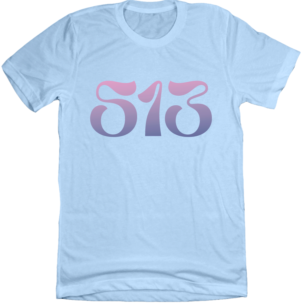 513 Squiggles Text Tee