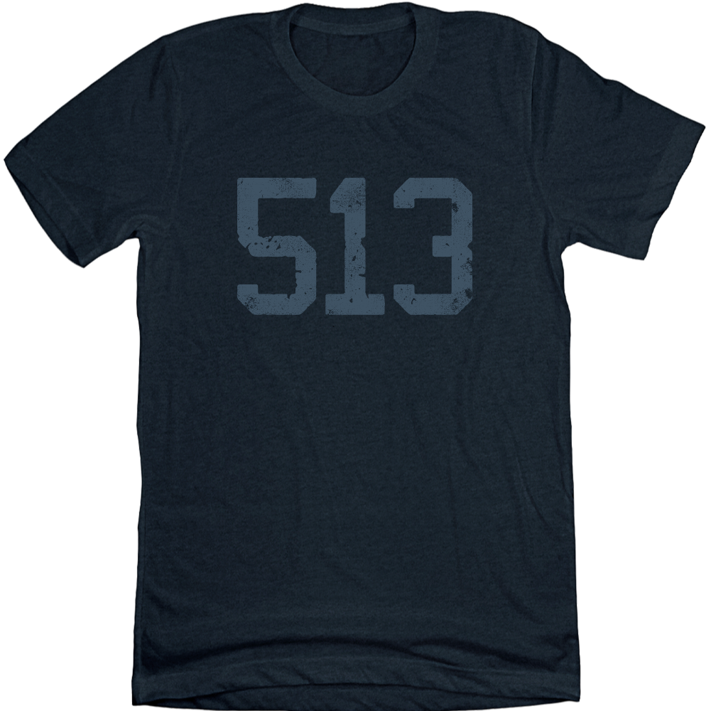 513 Block Navy T-shirt Cincy Shirts
