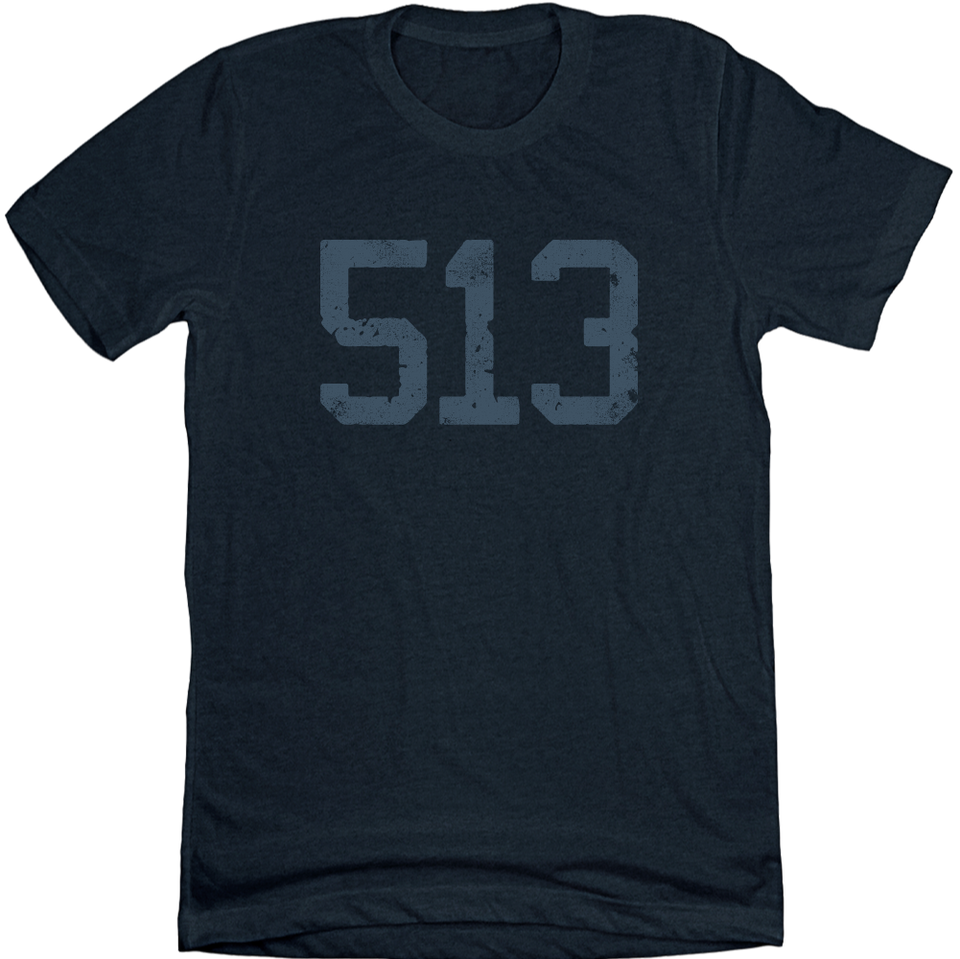 513 Block Navy T-shirt Cincy Shirts