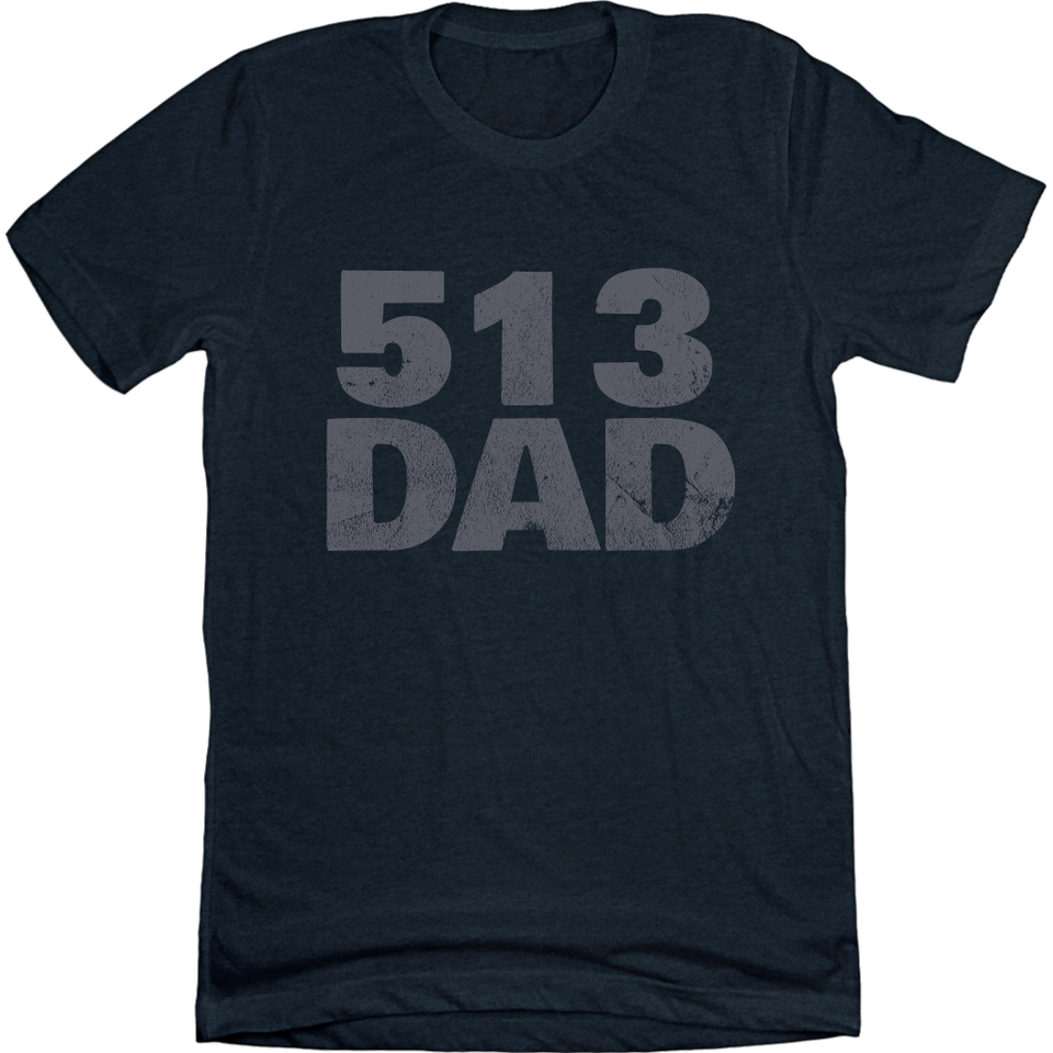 513 Dad T-shirt Cincy Shirts navy