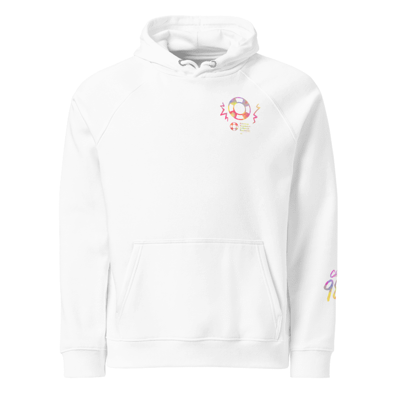 You Matter Please Stay Expressive Type Tee White