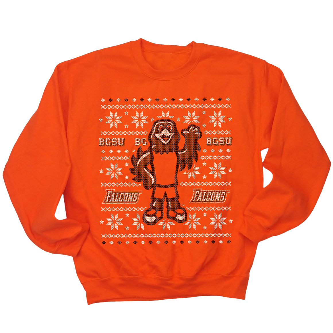 Bowling Green State University Ugly Christmas Sweatshirt - Cincy Shirts