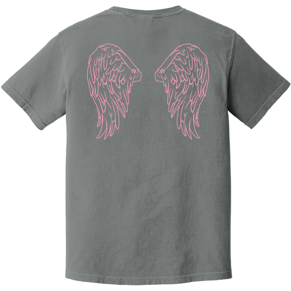 Bethesda Breast Cancer's Angels Grey Back Tee