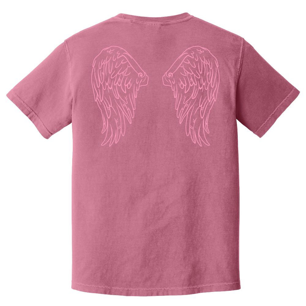 Bethesda Breast Cancer's Angels Pink Back Tee