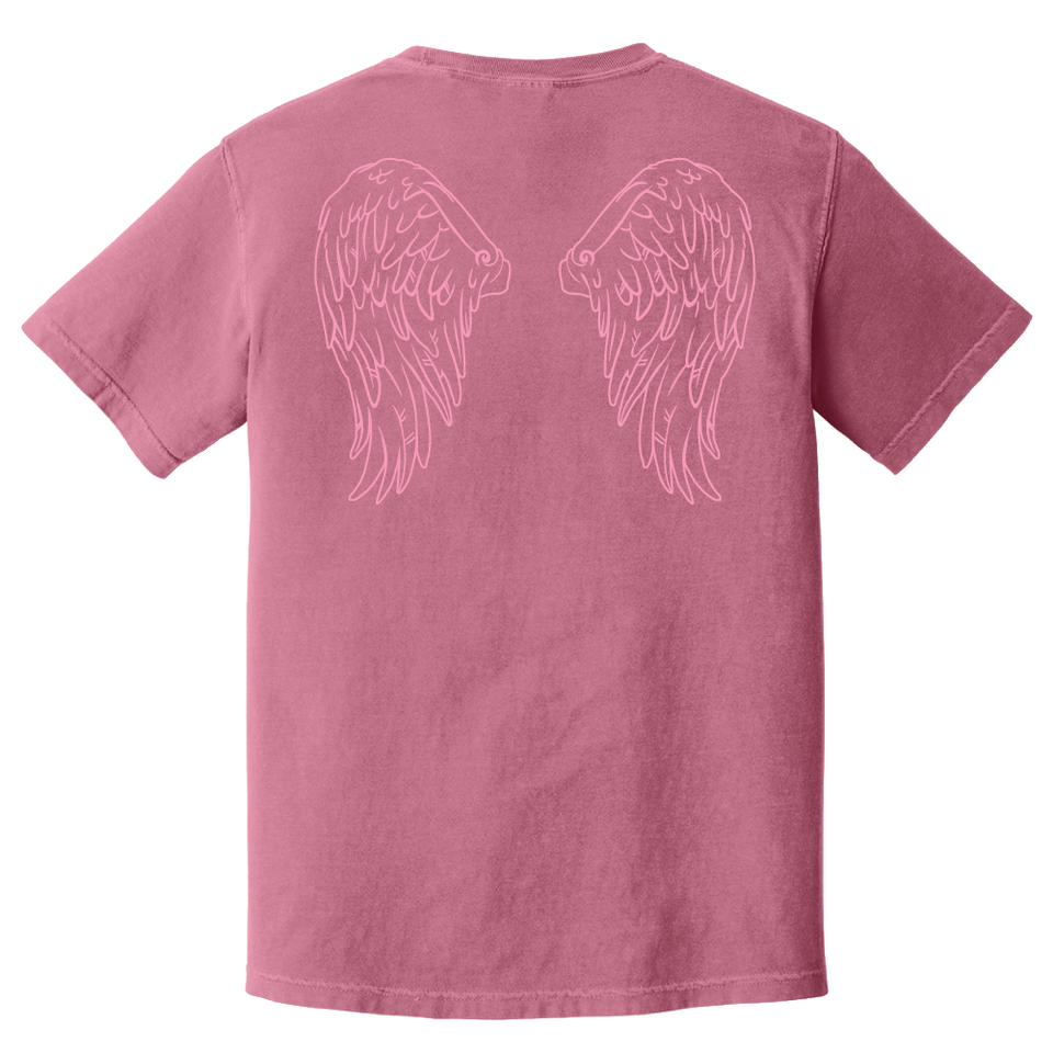 Bethesda Breast Cancer's Angels Pink Back Tee