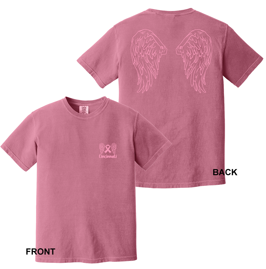 Bethesda Breast Cancer's Angels Pink CC Tee