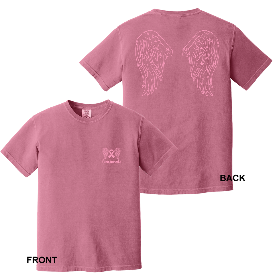 Bethesda Breast Cancer's Angels Pink CC Tee