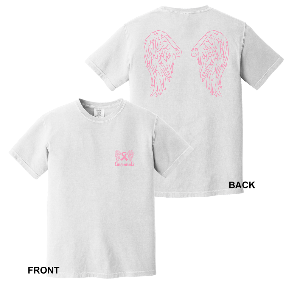 Bethesda Breast Cancer's Angels White CC Tee