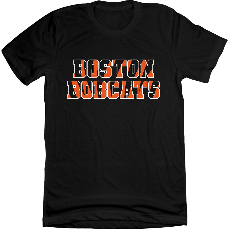 Boston Bobcats Cincinnati black T-shirt Cincy Shirts