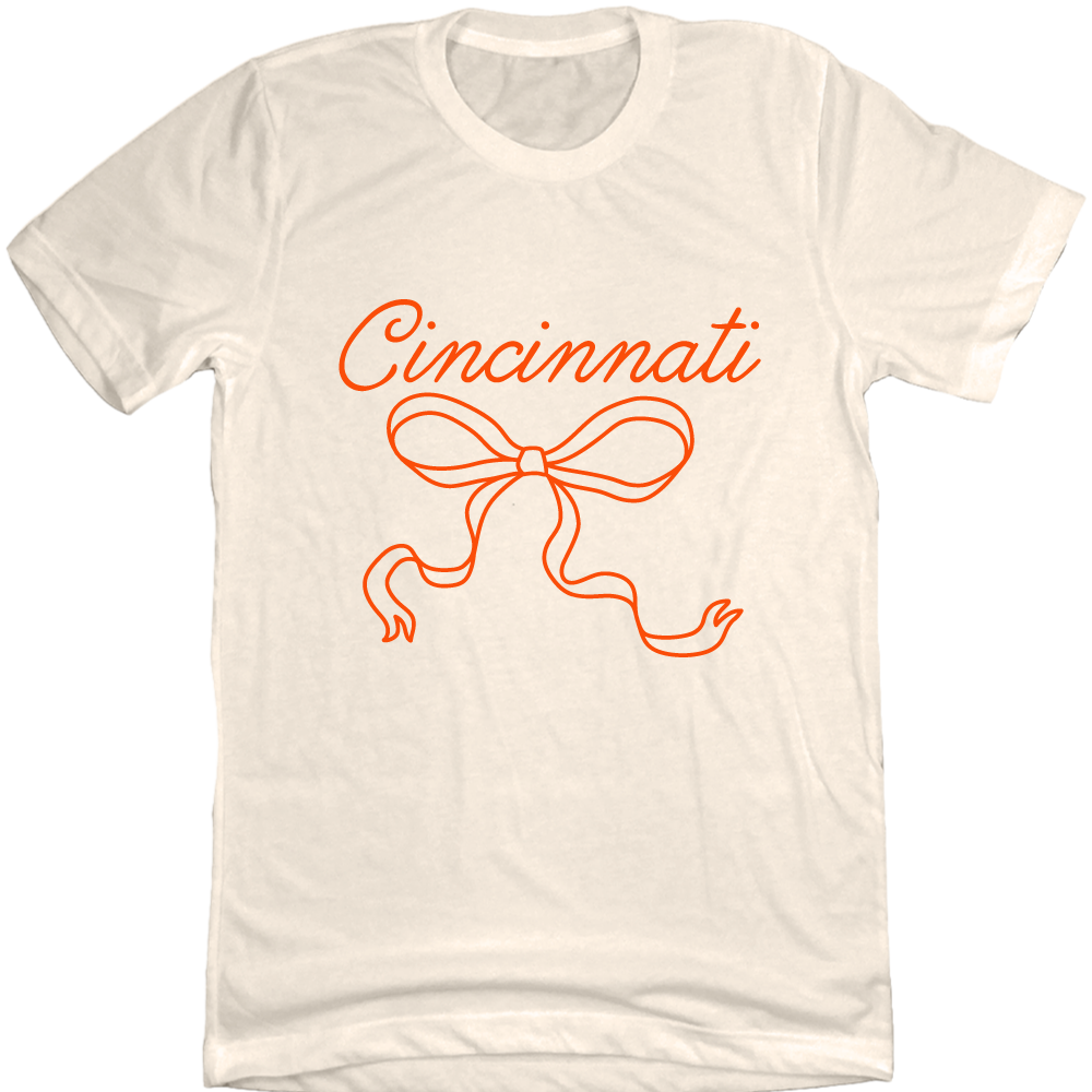 Cincinnati Croquette Bow Tee