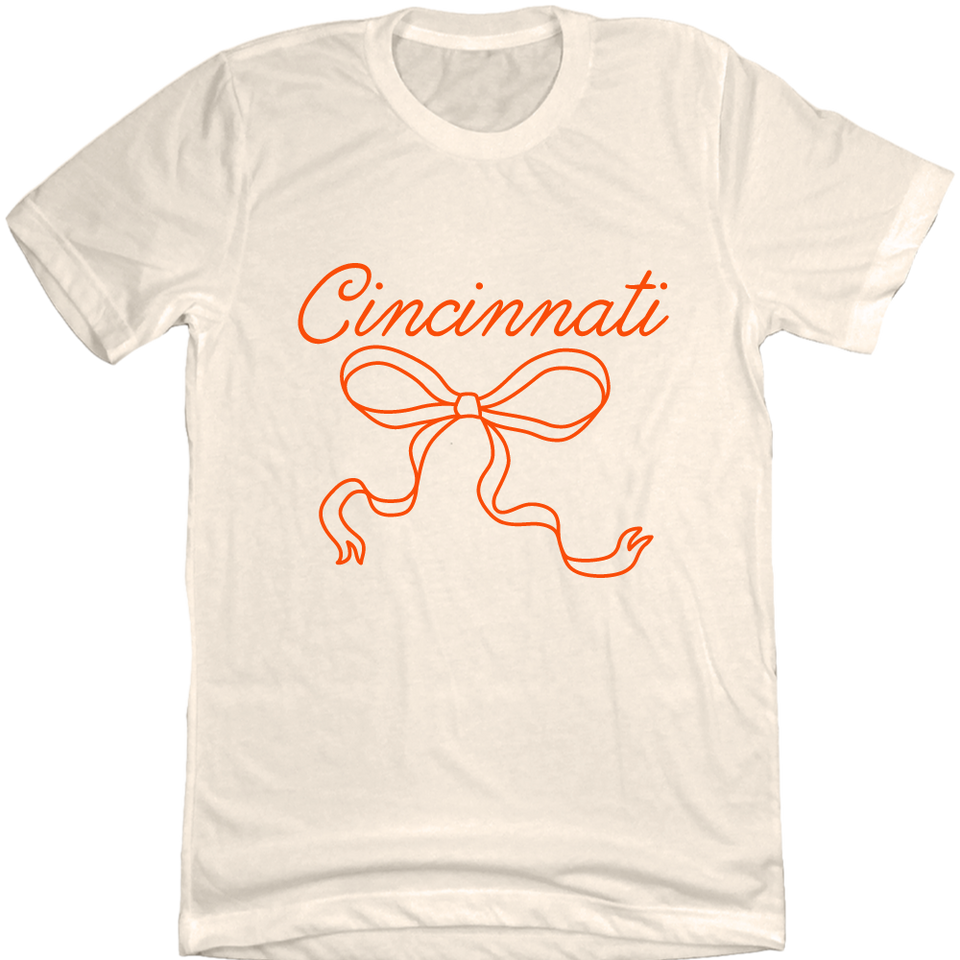 Cincinnati Croquette Bow Tee