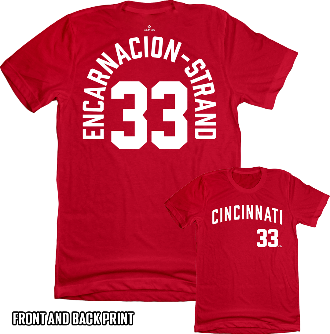 Christian Encarnacion-Strand Classic Arch Shirsey | Cincinnati Baseball