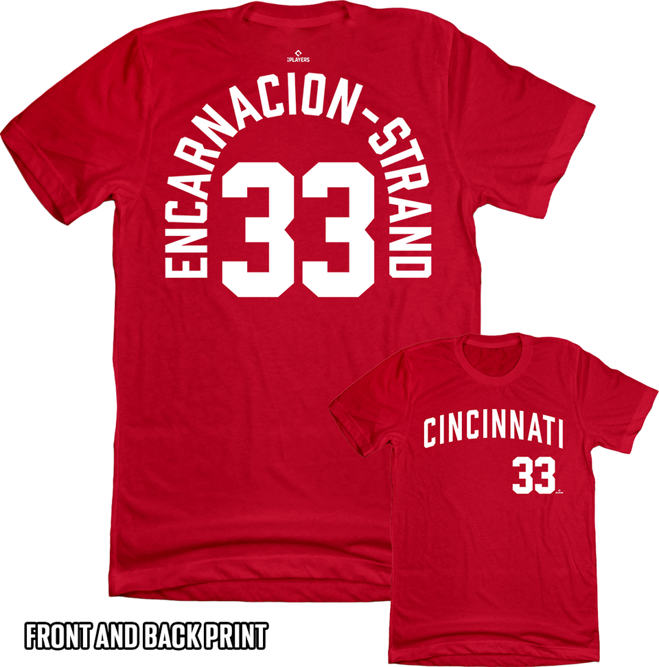 Christian Encarnacion-Strand Classic Arch Shirsey | Cincinnati Baseball