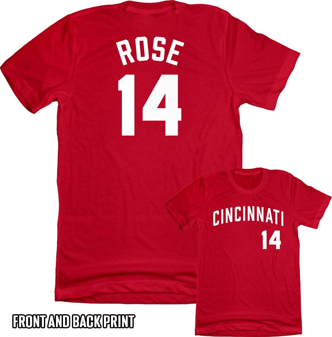 Pete Rose Classic Arch Shirsey | Cincinnati Baseball