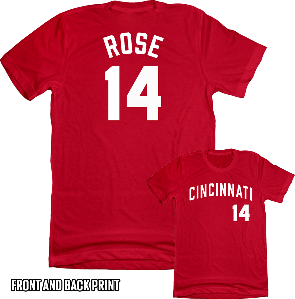 Pete Rose Classic Arch Shirsey | Cincinnati Baseball