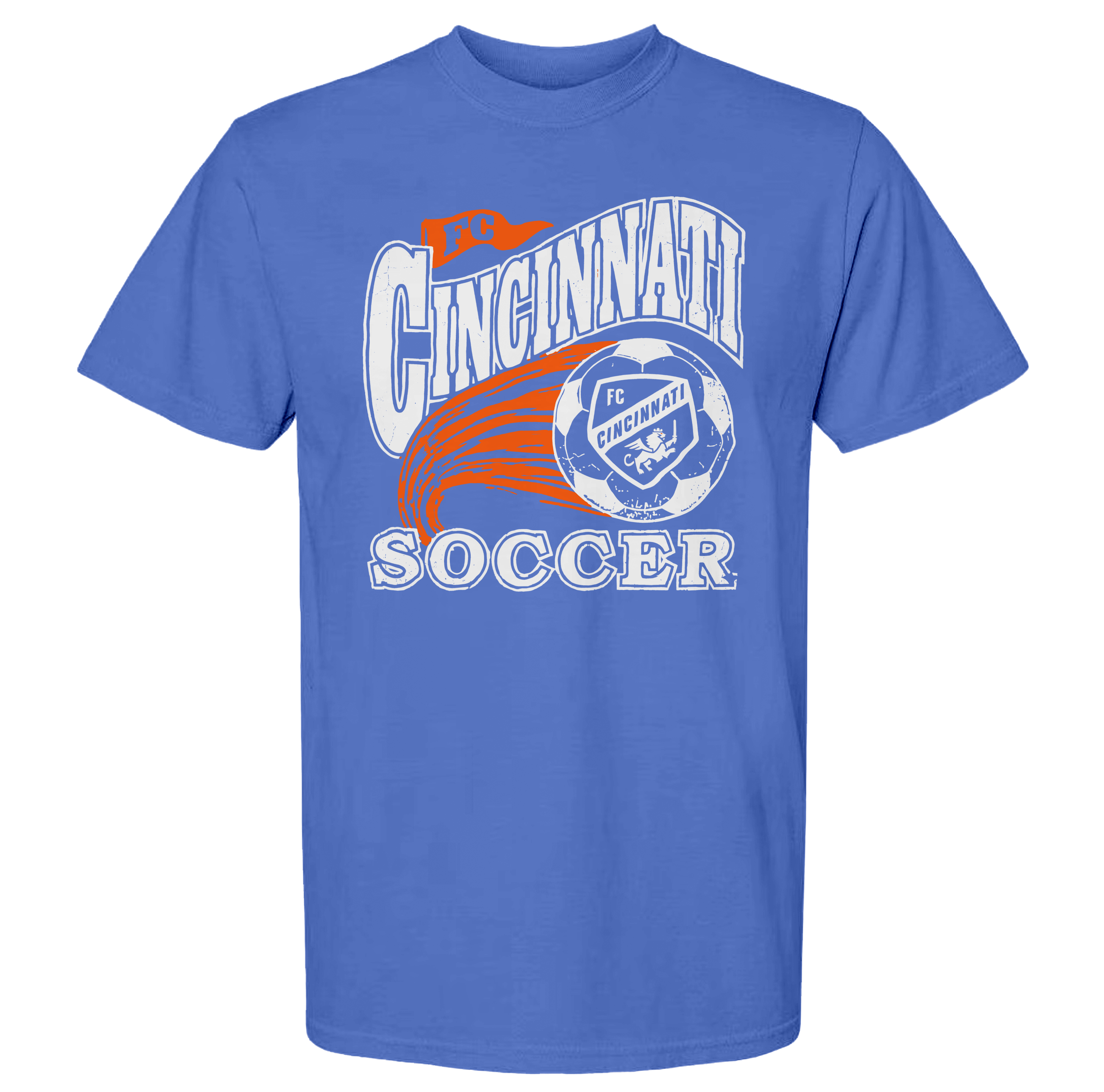 FC Cincinnati Retro Heritage Tee Blue