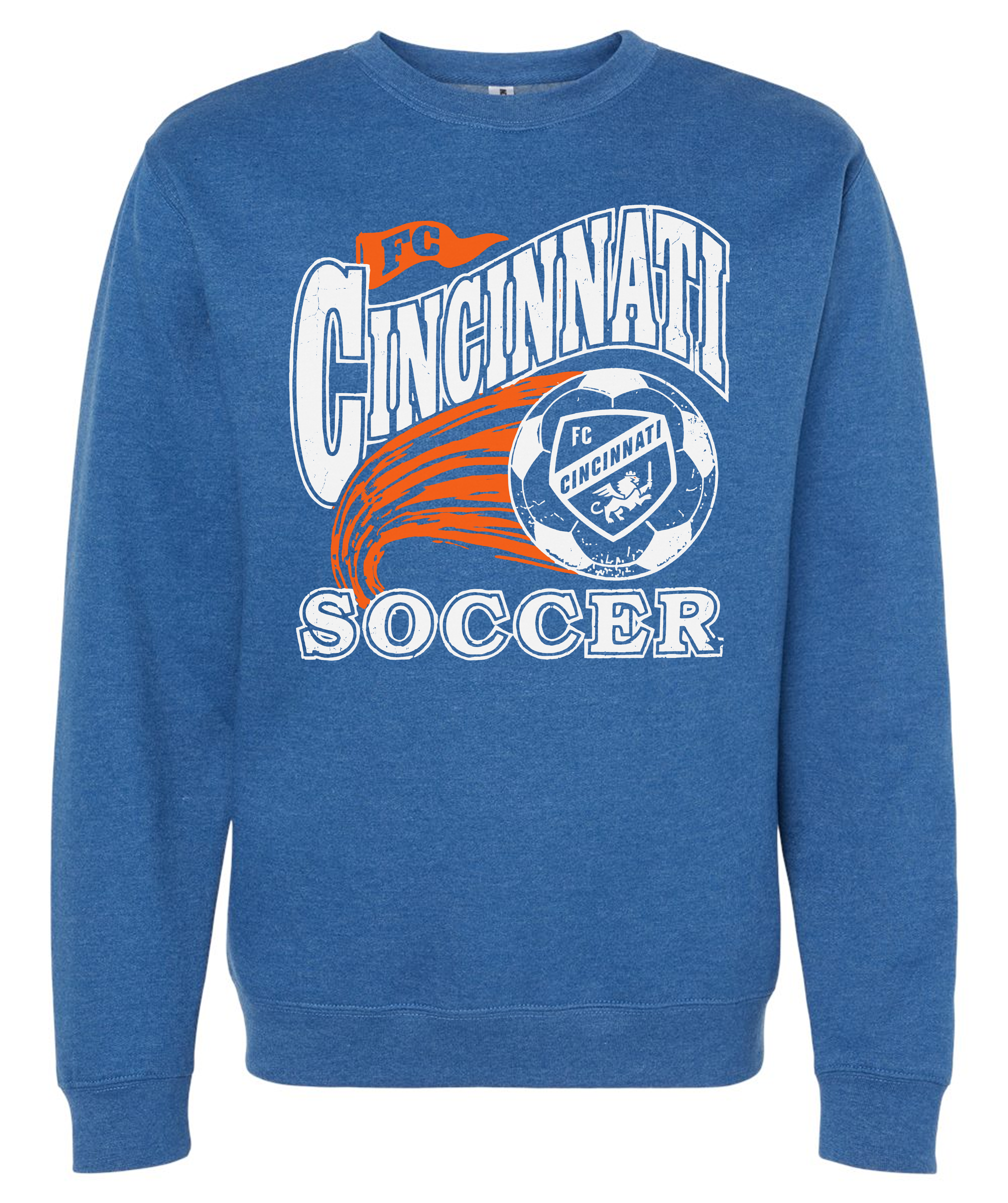 FC Cincinnati Retro Heritage Tee Blue