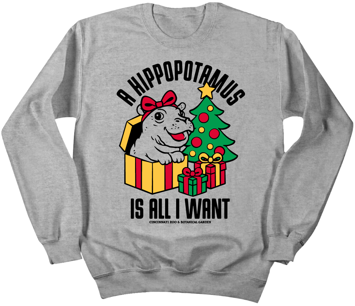 A hippopotamus is all I want | Christmas