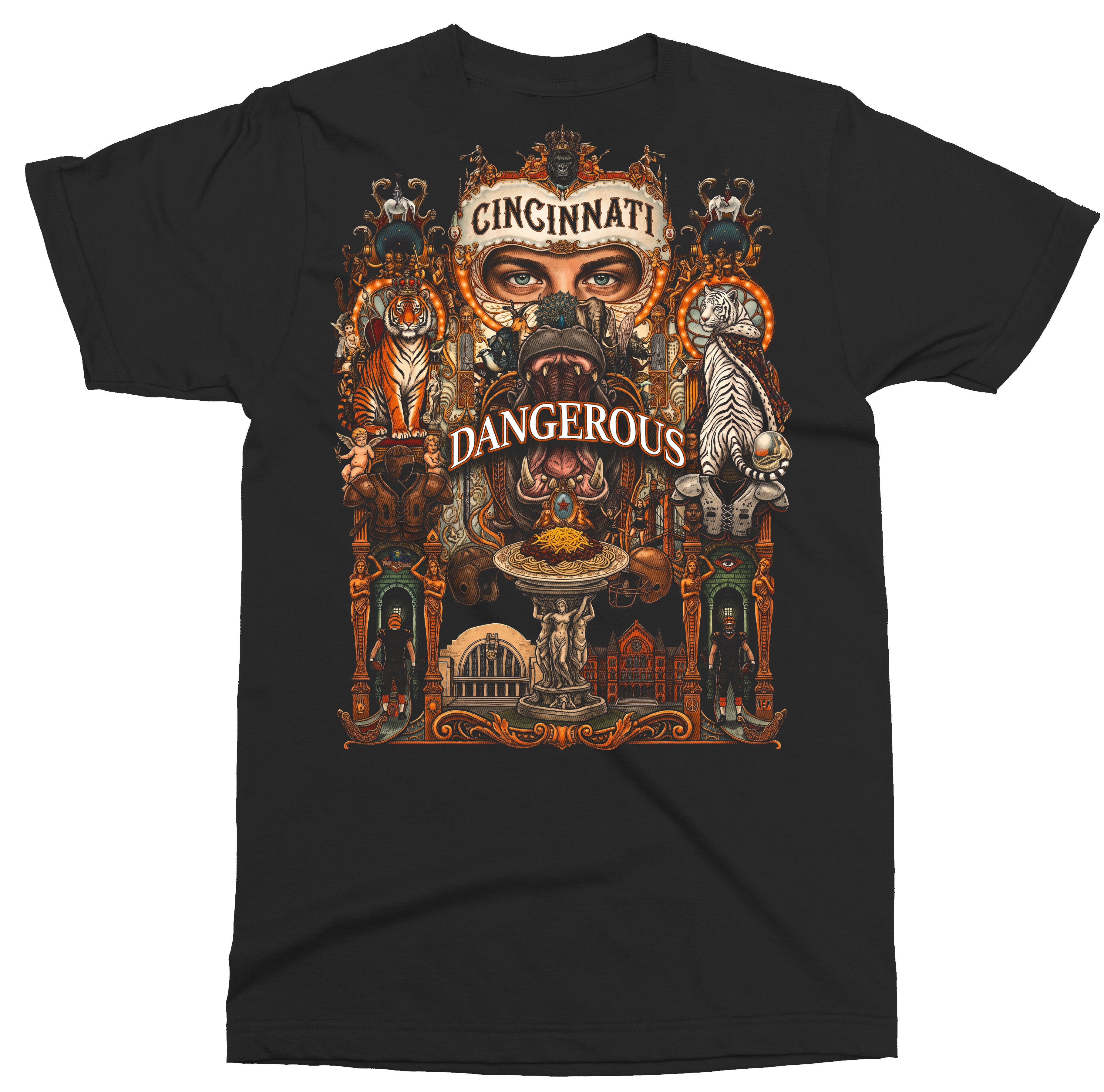 Cincinnati Dangerous Tiger Tee