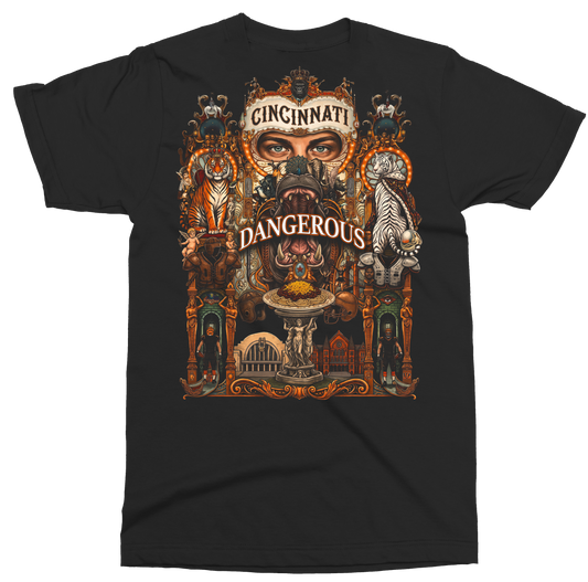Cincinnati Dangerous Tiger Tee