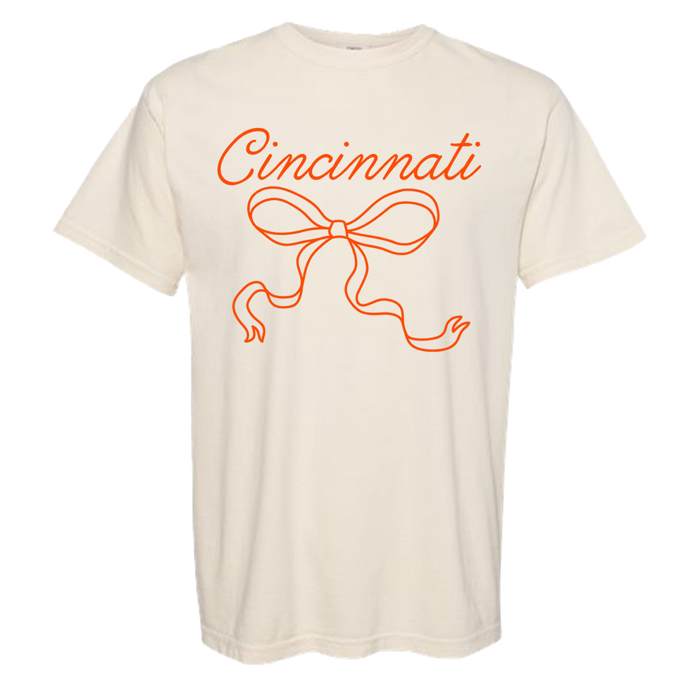 Cincinnati Croquette Bow CC Tee