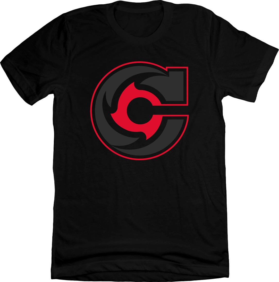 Cincinnati Cyclones Blackout Logo Tee