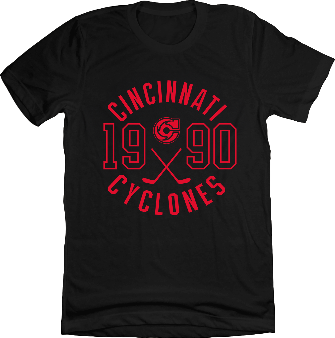 Cincinnati Cyclones Circle Logo Tee