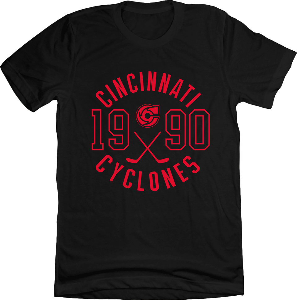 Cincinnati Cyclones Circle Logo Tee