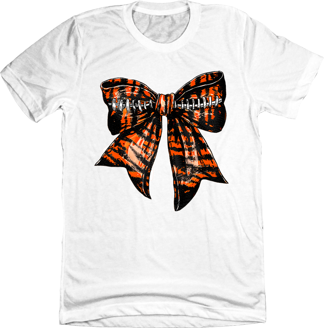 Cincinnati Football Bow Tee