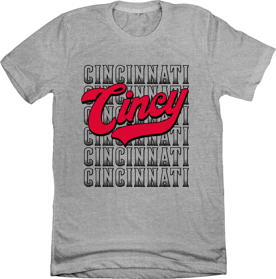 Cincinnati Repeat Cincy Script