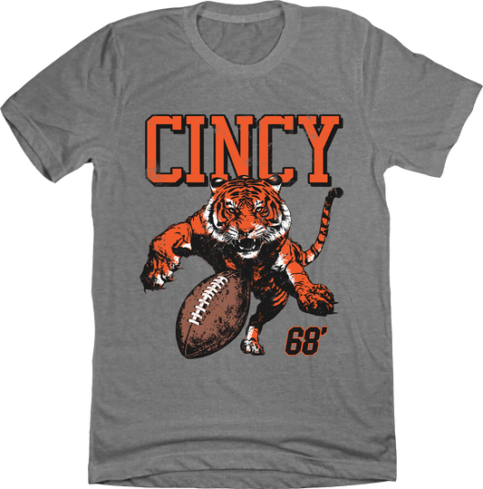 Cincy Football Tiger Attack '68 - Cincy Shirts