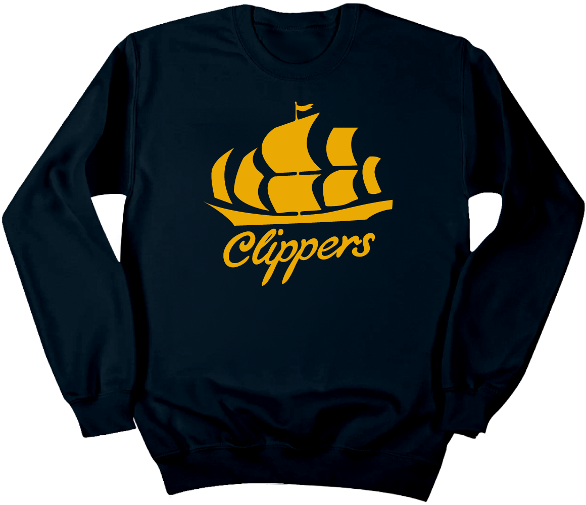 Clippers Yellow Ship Navy - Cincy Shirts
