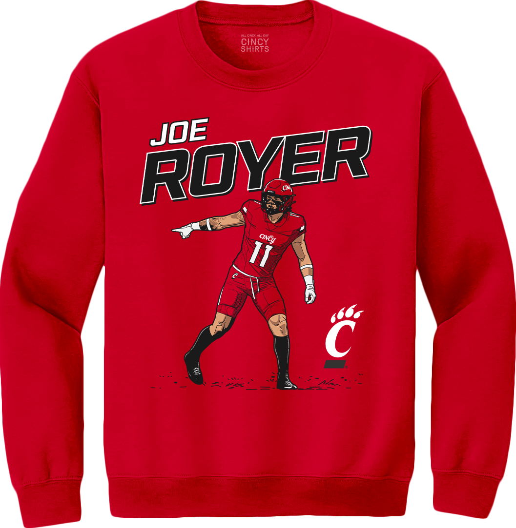 Joe Royer Bearcats Football NIL Tee
