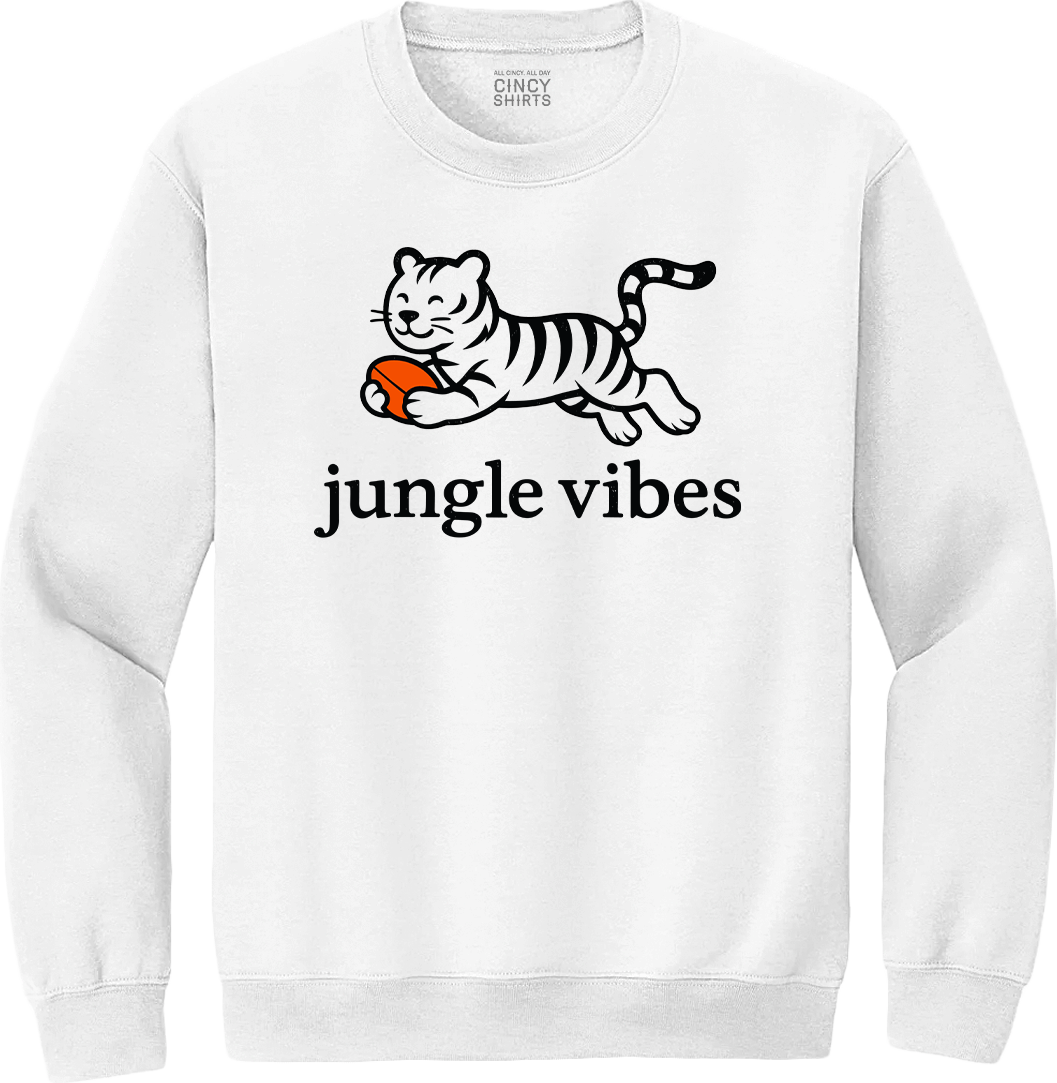 Jungle Vibes Run Wild  White TIger