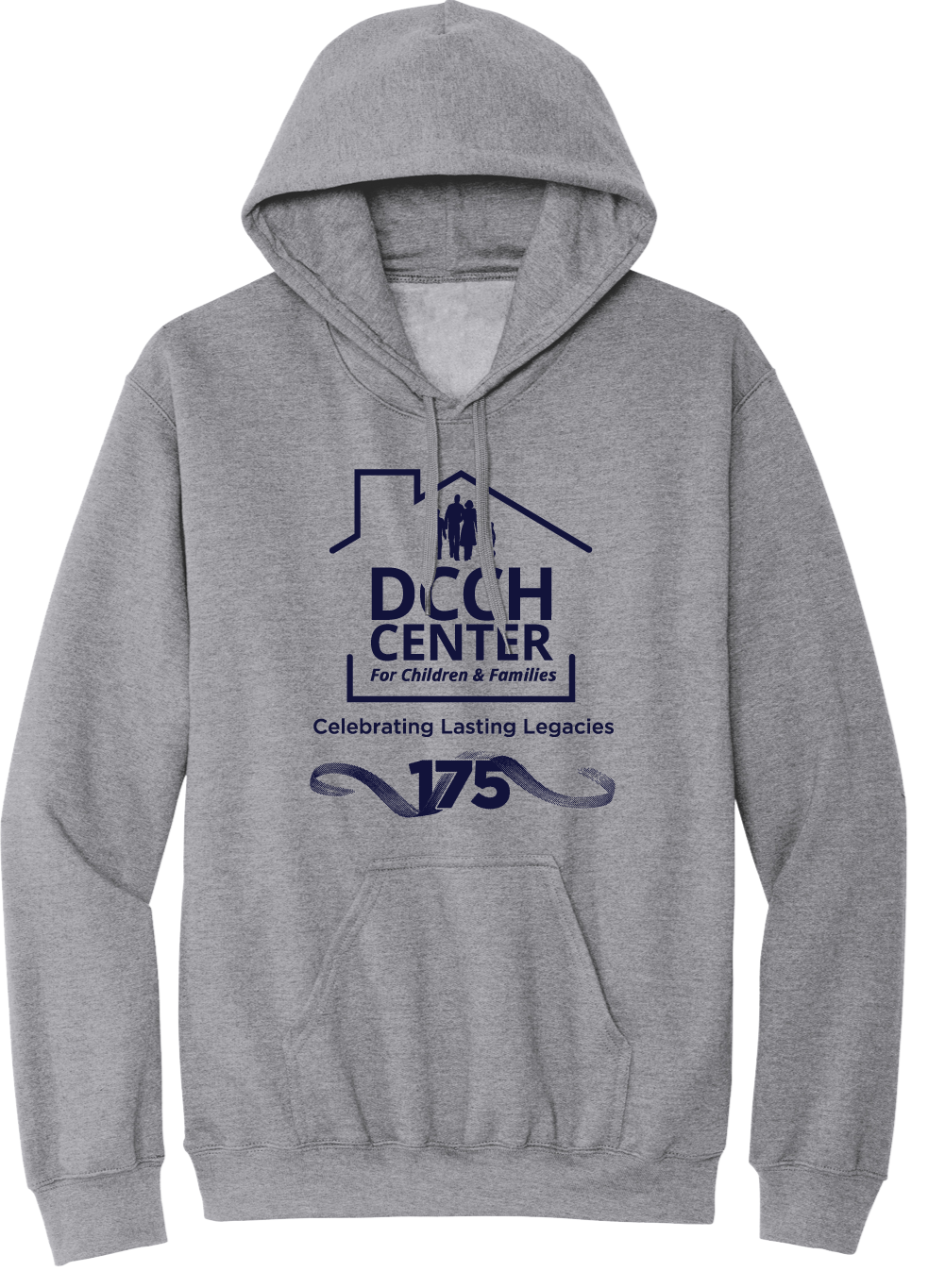 DCCH Center 175 Years Grey Garments - Cincy Shirts