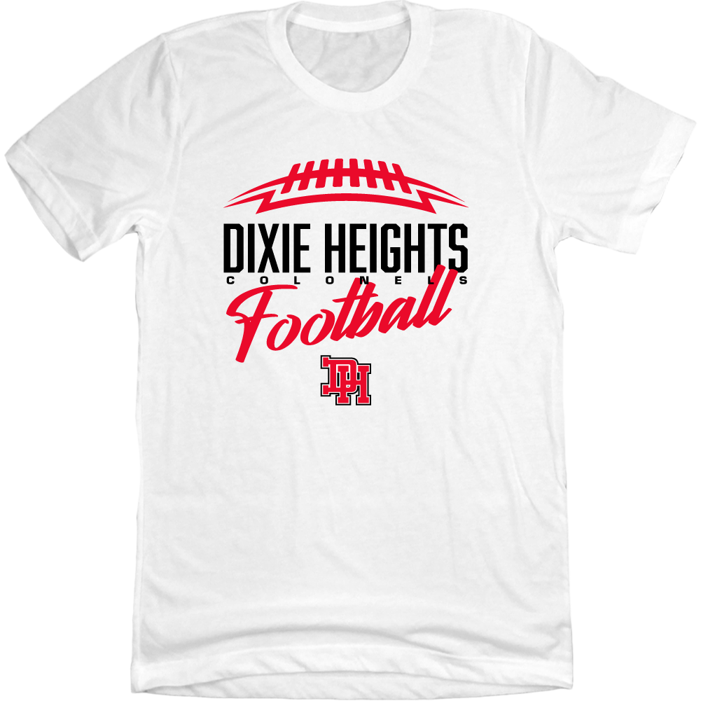 Dixie Heights Football Abstract Script - Cincy Shirts