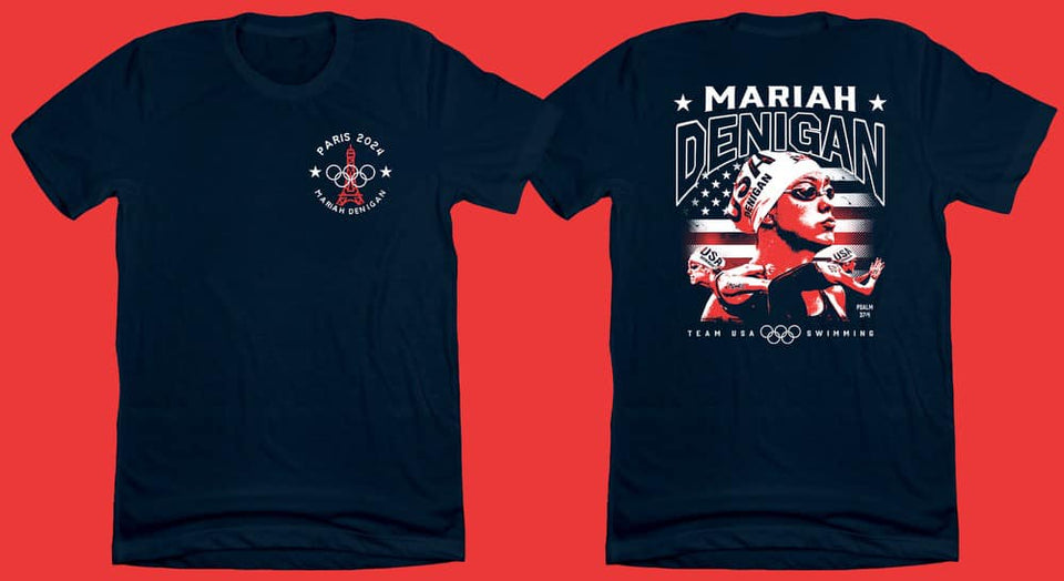 Mariah Denigan - Team USA Swimming Tee