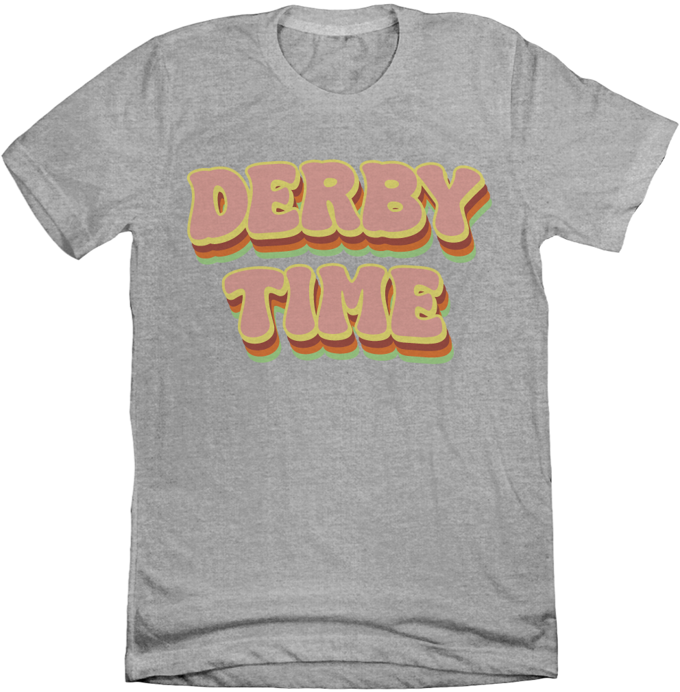 Derby Time Text Tee